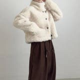 スタンドカラーショート羊羔毛ジャケット | Ulysses | 詳細画像4 