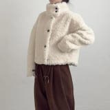 スタンドカラーショート羊羔毛ジャケット | Ulysses | 詳細画像5 