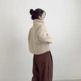 スタンドカラーショート羊羔毛ジャケット | Ulysses | 詳細画像7 