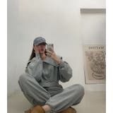 スウェットショートジャケットワイドパンツセットアップ | Ulysses | 詳細画像5 