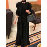 ブラック | コーデュロイトップスワイドパンツセットアップ | Ulysses