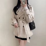 リボンダブルブレストメルトンジャケット | Ulysses | 詳細画像2