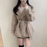 リボンダブルブレストメルトンジャケット | Ulysses | 詳細画像8