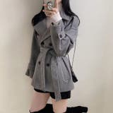 リボンダブルブレストメルトンジャケット | Ulysses | 詳細画像9