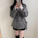 リボンダブルブレストメルトンジャケット | Ulysses | 詳細画像12