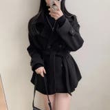 リボンダブルブレストメルトンジャケット | Ulysses | 詳細画像13