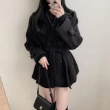 リボンダブルブレストメルトンジャケット | Ulysses | 詳細画像15