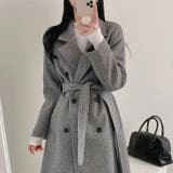 リボンダブルブレストロングメルトンジャケット | Ulysses | 詳細画像6