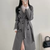 リボンダブルブレストロングメルトンジャケット | Ulysses | 詳細画像8