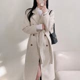 リボンダブルブレストロングメルトンジャケット | Ulysses | 詳細画像9