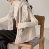 フード付きニット切り替えベスト | Ulysses | 詳細画像5