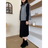 フード付きニット切り替えベスト | Ulysses | 詳細画像6