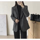 ブラック | 襟付きシングルブレストメルトンジャケット | Ulysses