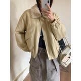 ベージュ | 合成皮革ジャケット | Ulysses