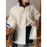 襟付きシングルブレストメルトンジャケット | Ulysses | 詳細画像1