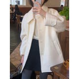 襟付きシングルブレストメルトンジャケット | Ulysses | 詳細画像2