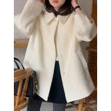 襟付きシングルブレストメルトンジャケット | Ulysses | 詳細画像3