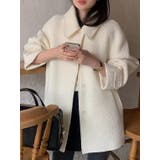 襟付きシングルブレストメルトンジャケット | Ulysses | 詳細画像4