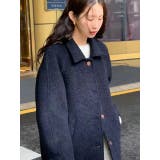 襟付きシングルブレストメルトンジャケット | Ulysses | 詳細画像14