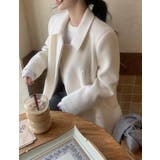 襟付きダブルブレストメルトンジャケット | Ulysses | 詳細画像5 