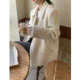 襟付きダブルブレストメルトンジャケット | Ulysses | 詳細画像6 