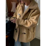 鹿の毛皮の綿毛ボアジャケット | Ulysses | 詳細画像4 