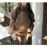 リボン襟付きメルトンジャケット | Ulysses | 詳細画像1