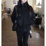 リボン襟付きメルトンジャケット | Ulysses | 詳細画像8