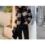 ショートメルトンチェック柄ジャケット | Ulysses | 詳細画像5