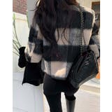 ショートメルトンチェック柄ジャケット | Ulysses | 詳細画像6