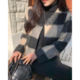 ショートメルトンチェック柄ジャケット | Ulysses | 詳細画像7