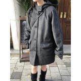 フード付きシングルブレストメルトンジャケット | Ulysses | 詳細画像7