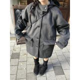 フード付きシングルブレストメルトンジャケット | Ulysses | 詳細画像9