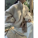 ベージュ | スタンドカラーボアジャケット | Ulysses