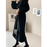 リボン襟付きロングメルトンジャケット | Ulysses | 詳細画像6