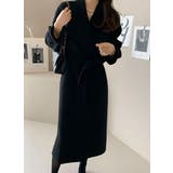 リボン襟付きロングメルトンジャケット | Ulysses | 詳細画像8