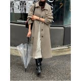 リボンロングスタンドカラーメルトンジャケット | Ulysses | 詳細画像3 