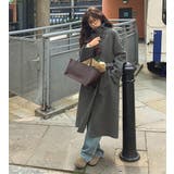 リボンロングスタンドカラーメルトンジャケット | Ulysses | 詳細画像5 