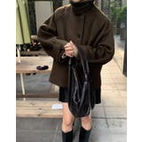 ブラウン | スタンドカラーメルトンジャケット | Ulysses