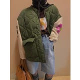 カーキ | ニット切り替えシングルブレストジャケット | Ulysses