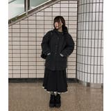 フード付きシングルブレストメルトンジャケット | Ulysses | 詳細画像4 