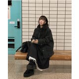 フード付きシングルブレストメルトンジャケット | Ulysses | 詳細画像9 