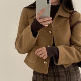 ショート襟付きシングルブレストメルトンジャケット | Ulysses | 詳細画像4 