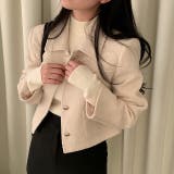 ショート襟付きシングルブレストメルトンジャケット | Ulysses | 詳細画像8 