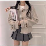 ショートシングルブレストメルトンジャケット | Ulysses | 詳細画像2 