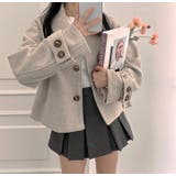 ショートシングルブレストメルトンジャケット | Ulysses | 詳細画像5 