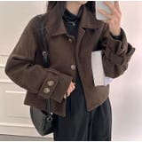 ショートシングルブレストメルトンジャケット | Ulysses | 詳細画像6 