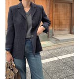 ネイビー | シングルブレストメルトンジャケット | Ulysses