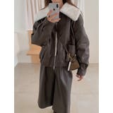 ブラウン | 襟付き合成皮革ジャケット | Ulysses