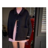 襟付きシングルブレストメルトンジャケット | Ulysses | 詳細画像11